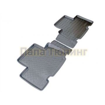 Коврики в салон Norplast полиуретан чёрные задние для Toyota RAV4 2009-2012
