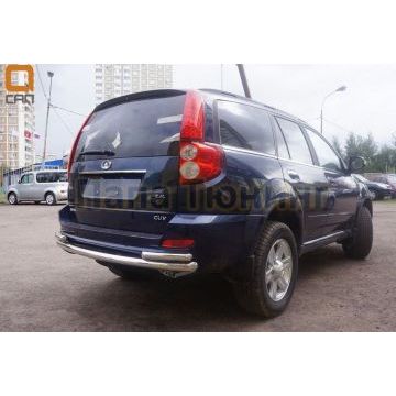 Защита задняя с уголками 60-42 мм CAN Otomotiv для Great Wall Hover H5 2011-2015 Защита задняя с уголками 60-42 мм CAN Otomotiv для Great Wall Hover H5 2011-2015