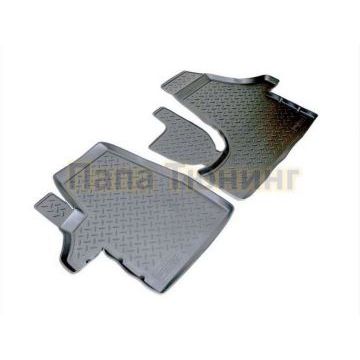 Коврики в салон Norplast полиуретан чёрные передние 2 штуки для Volkswagen T5/T6 2003- Коврики в салон Norplast полиуретан чёрные передние 2 штуки для Volkswagen T5/T6 2003-