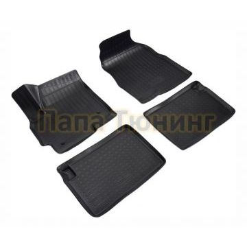 Коврики в салон Norplast полиуретан чёрные для Chery Tiggo 5 2014-