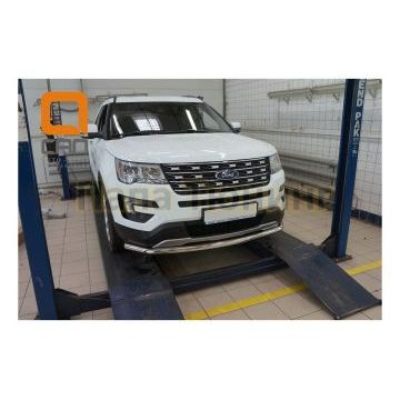Защита переднего бампера 60 мм CAN Otomotiv для Ford Explorer 2011-2015