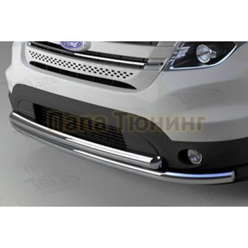 Защита передняя двойная 60-60 мм CAN Otomotiv для Ford Explorer 2011-2015