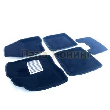 Коврики текстильные 3D Euromat чёрные Original Lux для Ford Explorer 2011-2015 Коврики текстильные 3D Euromat чёрные Original Lux для Ford Explorer 2011-2015