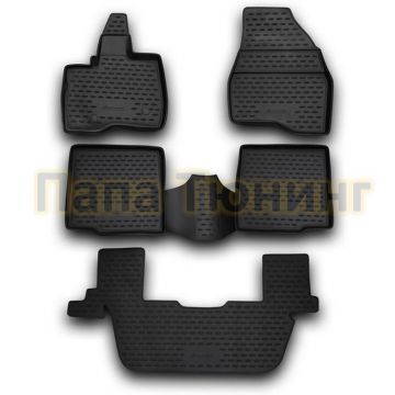 Коврики в салон полиуретан 5 штук Autofamily для Ford Explorer 2011-2015 Коврики в салон полиуретан 5 штук Autofamily для Ford Explorer 2011-2015