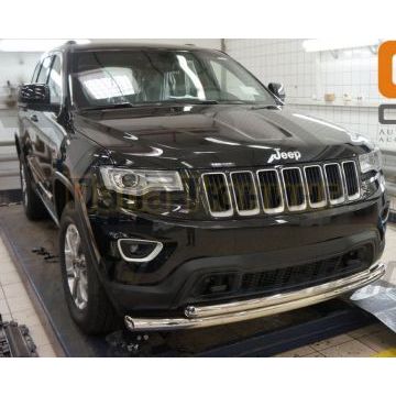Защита передняя двойная 60-76 мм CAN Otomotiv для Jeep Grand Cherokee 2010-