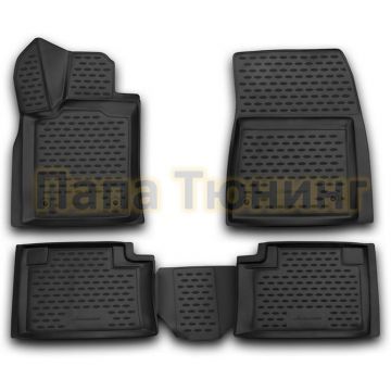 Коврики 3D в салон полиуретан 4 штуки Autofamily для Jeep Grand Cherokee 2013-2019 Коврики 3D в салон полиуретан 4 штуки Autofamily для Jeep Grand Cherokee 2013-2019