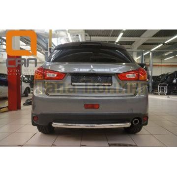 Защита заднего бампера 60 мм CAN Otomotiv для Mitsubishi ASX 2013-2016