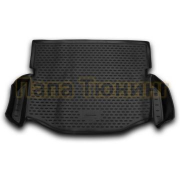 Коврик в багажник под полноразмерное колесо с карманами полиуретан Autofamily для Toyota RAV4 2013-2019