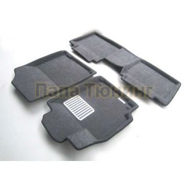 Коврики текстильные 3D Euromat серые Original Lux для Toyota Camry 2007-2018