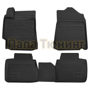 Коврики 3D в салон полиуретан 4 штуки Autofamily для Toyota Camry 2014-2018 Коврики 3D в салон полиуретан 4 штуки Autofamily для Toyota Camry 2014-2018
