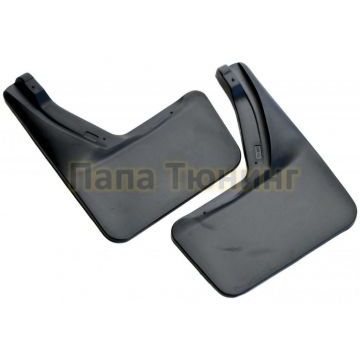 Брызговики передние Norplast с автоподножкой для Cadillac Escalade 2015- Брызговики передние Norplast с автоподножкой для Cadillac Escalade 2015-