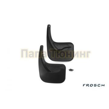 Брызговики задние 2 штуки на хетчбек Frosch для Citroen C4 2011-