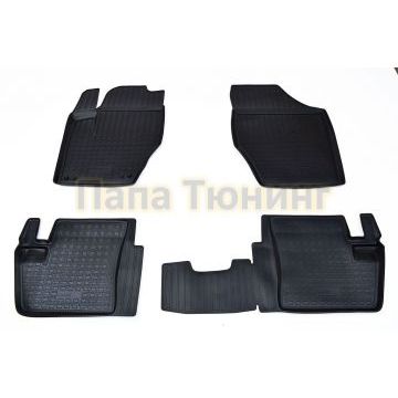 Коврики в салон Norplast полиуретан чёрные на седан для Citroen C4 2011- Коврики в салон Norplast полиуретан чёрные на седан для Citroen C4 2011-