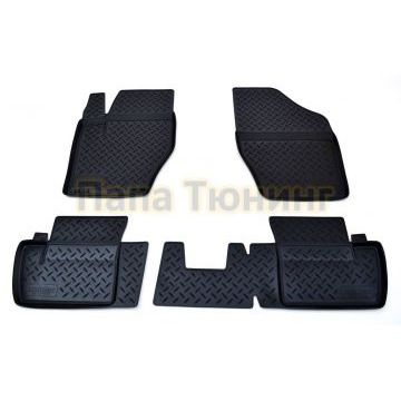Коврики в салон Norplast полиуретан чёрные для Citroen C4 2011- Коврики в салон Norplast полиуретан чёрные для Citroen C4 2011-