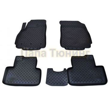 Коврики в салон Norplast полиуретан чёрные 1-2 ряд для Chevrolet Orlando 2011-2015