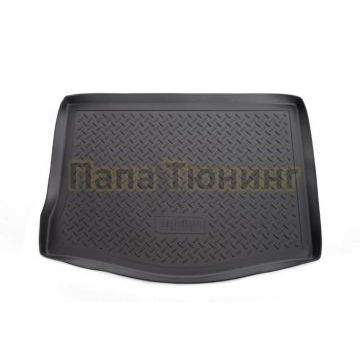 Коврик в багажник Norplast полиуретан чёрный на хетчбек для Ford Focus 2 2005-2011
