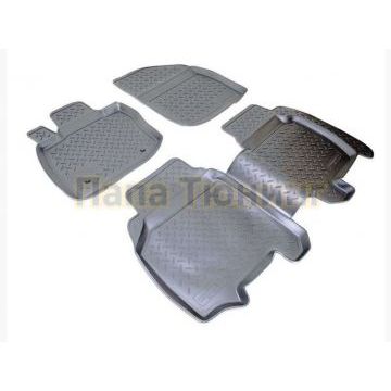 Коврики в салон Norplast полиуретан чёрные на седан для Honda Civic 2006-2012 Коврики в салон Norplast полиуретан чёрные на седан для Honda Civic 2006-2012