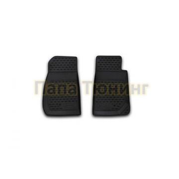 Коврики в салон Autofamily полиуретан передние 2 шт для Jeep Wrangler 3D 2007-2018