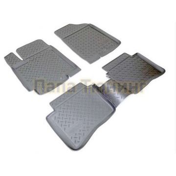 Коврики в салон Norplast полиуретан чёрные для Kia Rio 2011-2017