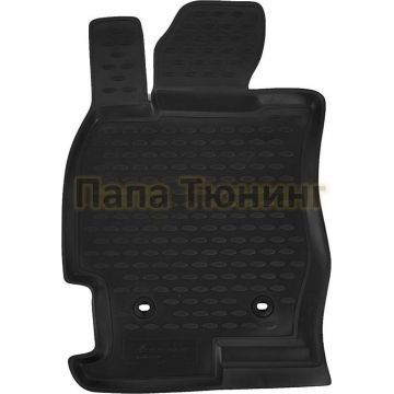 Коврик в салон передний левый полиуретан 1 штука Autofamily для Mazda 6 2007-2012