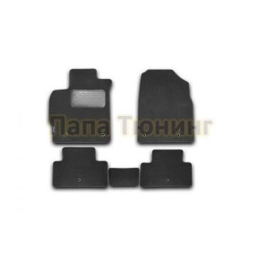 Коврики в салон текстиль 5 штук Autofamily для Mazda CX-7 2009-2012 Коврики в салон текстиль 5 штук Autofamily для Mazda CX-7 2009-2012