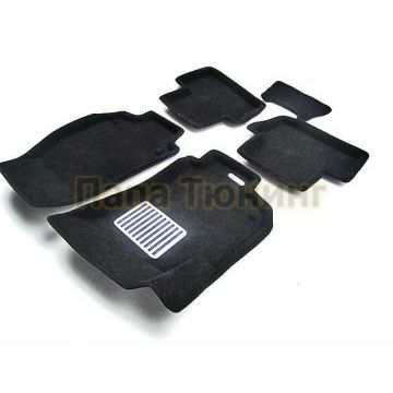 Коврики текстильные 3D Euromat чёрные Original Lux для Opel Zafira B 2005-2012 Коврики текстильные 3D Euromat чёрные Original Lux для Opel Zafira B 2005-2012