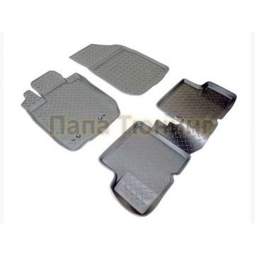 Коврики в салон Norplast полиуретан чёрные для 4х4 для Renault Duster/Nissan Terrano 2011-