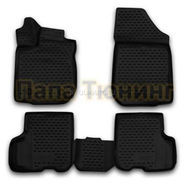 Коврики 3D в салон полиуретан 4 штуки Autofamily для Renault Logan/Logan MCV 2013- Коврики 3D в салон полиуретан 4 штуки Autofamily для Renault Logan/Logan MCV 2013-