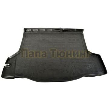 Коврик в багажник Norplast полиуретан чёрный для Renault Logan 2015- Коврик в багажник Norplast полиуретан чёрный для Renault Logan 2015-