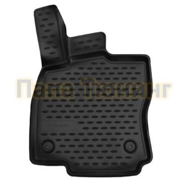 Коврик 3D в салон передний левый полиуретан 1 штука Autofamily для Skoda Octavia A7 2013- Коврик 3D в салон передний левый полиуретан 1 штука Autofamily для Skoda Octavia A7 2013-