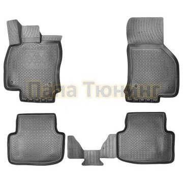 Коврики в салон Norplast 3D полиуретан для Skoda Octavia A7 2013-2020