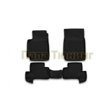 Коврики в салон полиуретан 4 штуки для 3 дверей Autofamily для Suzuki Grand Vitara 2005-2015 Коврики в салон полиуретан 4 штуки для 3 дверей Autofamily для Suzuki Grand Vitara 2005-2015