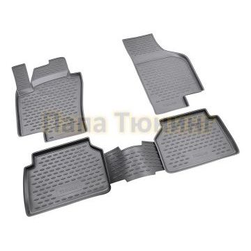 Коврики в салон полиуретан 4 штуки Autofamily для Volkswagen Tiguan 2007-2016