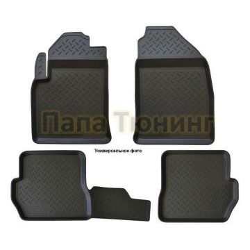 Коврики в салон Norplast полиуретан чёрные для Chevrolet Niva 2009-
