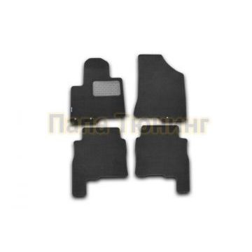 Коврики в салон текстиль 4 штуки Autofamily для Hyundai Santa Fe 2010-2012 Коврики в салон текстиль 4 штуки Autofamily для Hyundai Santa Fe 2010-2012
