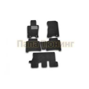 Коврики в салон текстиль 6 штук Autofamily для Kia Mohave 2008- Коврики в салон текстиль 6 штук Autofamily для Kia Mohave 2008-