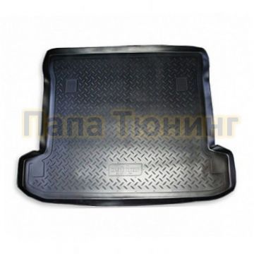 Коврик в багажник Norplast полиуретан чёрный для Mitsubishi Pajero 4 2006-