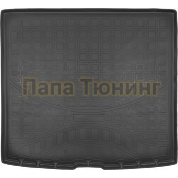 Коврик в багажник Norplast полиуретан чёрный для 4х4 для Renault Kaptur 2016- Коврик в багажник Norplast полиуретан чёрный для 4х4 для Renault Kaptur 2016-