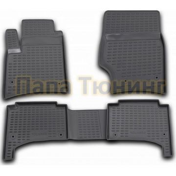 Коврики в салон полиуретан 4 штуки Autofamily для Volkswagen Touareg 2002-2010 Коврики в салон полиуретан 4 штуки Autofamily для Volkswagen Touareg 2002-2010