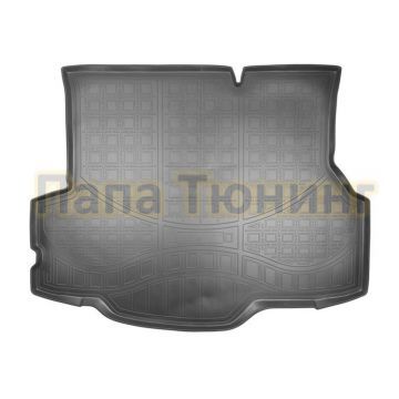 Коврик в багажник Norplast полиуретан чёрный на седан для Ford Fiesta 2011-2017 Коврик в багажник Norplast полиуретан чёрный на седан для Ford Fiesta 2011-2017