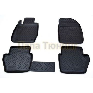 Коврики в салон Norplast полиуретан чёрные для Ford Fiesta 2008-2017 Коврики в салон Norplast полиуретан чёрные для Ford Fiesta 2008-2017