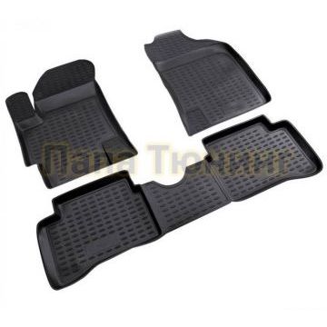 Коврики в салон полиуретан 4 штуки Autofamily для Kia Rio 2005-2011 Коврики в салон полиуретан 4 штуки Autofamily для Kia Rio 2005-2011