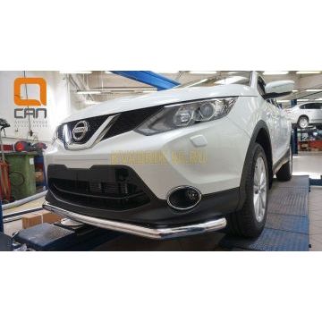 Защита переднего бампера 60 мм CAN Otomotiv для Nissan Qashqai 2014- Защита переднего бампера 60 мм CAN Otomotiv для Nissan Qashqai 2014-