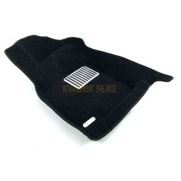 Коврики текстильные 5D Euromat чёрные с высоким бортом Original для Volkswagen Golf 7/Audi A3/Skoda Octavia A7 2012-2019