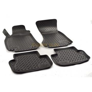 Коврики в салон Norplast полиуретан чёрные для Audi A4 2008-2015
