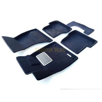 Коврики текстильные 3D Euromat чёрные Original Lux для Audi A6 2011-2018 Коврики текстильные 3D Euromat чёрные Original Lux для Audi A6 2011-2018