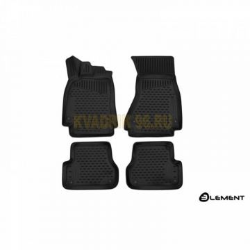 Коврики 3D в салон полиуретан 4 штуки на седан без перчат. ящика Autofamily для Audi A6 2011-2018 Коврики 3D в салон полиуретан 4 штуки на седан без перчат. ящика Autofamily для Audi A6 2011-2018