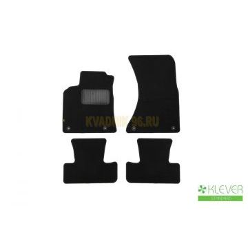 Коврики в салон Klever Standard 4 штуки на внедорожник с АКПП для Audi Q5 2008-2016