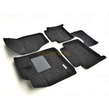 Коврики текстильные 3D Euromat чёрные Original Business для Audi Q7 2006-2015 Коврики текстильные 3D Euromat чёрные Original Business для Audi Q7 2006-2015