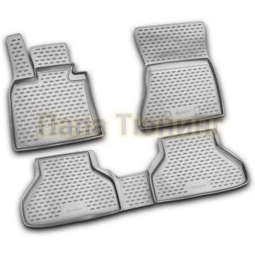 Коврики в салон полиуретан 4 штуки Autofamily для BMW X5 E70 2006-2013 Коврики в салон полиуретан 4 штуки Autofamily для BMW X5 E70 2006-2013